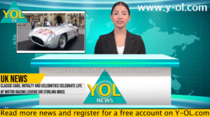 Y-OL TV - UK NEWS - 08-05-24 - Classic cars, royalty, celebs, celebrate life of Sir Stirling Moss